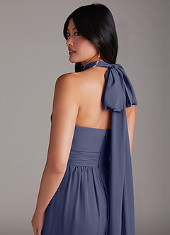 Azazie Lamara Vestidos de damas de honor Tormenta de Gasa de Mono Convertible con Vestidos sin tirantes image11