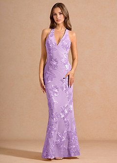 Robe Maxi Lilas Givré Dulcie image3
