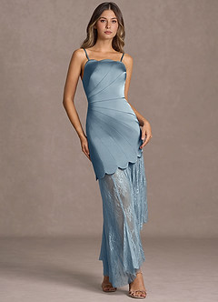 Margaret Powder Blue Maxi Dress image5