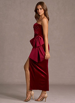 Martie Merlot Maxi Dress image5
