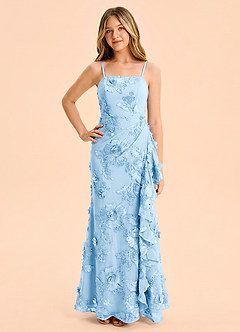 front Azazie Lyla Junior Formal Dress