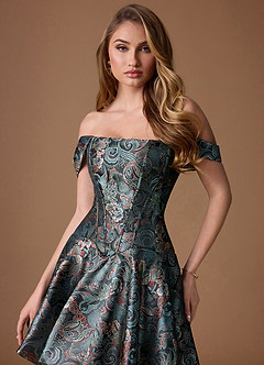 Vestido Paisley Crepuscular Mini Flo image9