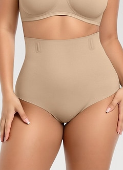 front Majtki modelujące bezszwowe z wkładką 3D Butt-Padding (modelujące brzuch i podnoszące pośladki)