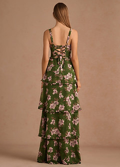 Magnolia Maxi Klänning Green Floral image7