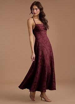Irelia Wine Maxi Dress image5