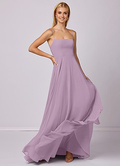 Barbie ♥ Azazie Bridesmaid Dresses Wisteria A-Line Chiffon Dress image3