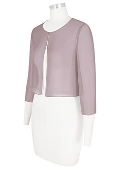 front Azazie Ettienne Chiffon Wrap