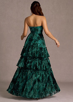 Rosavia Teal Maxi Dress image2