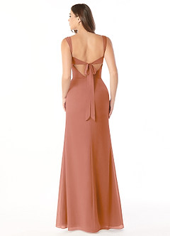 Azazie Audre Final Sale MAI TAI Mermaid Pleated Chiffon Dress image2