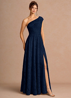 Priscilla Navy Maxi Dress image2