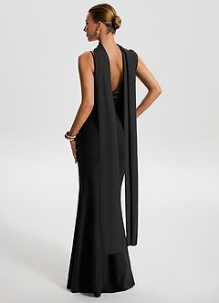 Vestido Negro Largo Freya image6