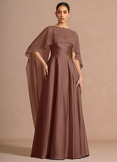 Maxi jurk Nancy Mokka Coco image4