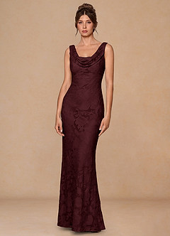 Galenia Wine Maxi Dress image4