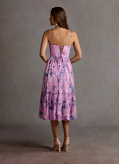 Gigi Purple Midi Dress image8
