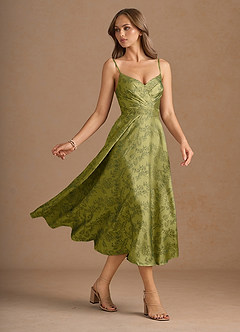 Katriel Moss Navy Midi Dress image3