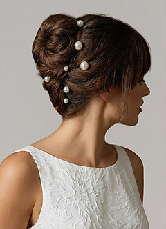 front Singular Pearl Hairpins 18pic Set