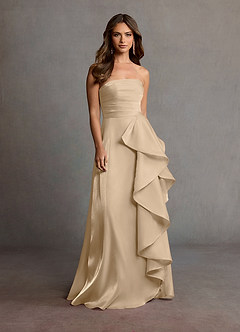 Vestido Champán Largo Manon image4