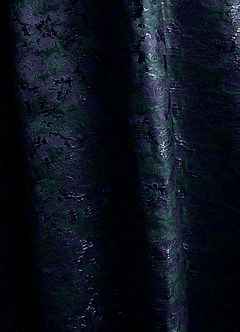 Azazie Fran Mother of the Bride Dresses Dark Navy A-Line Ruched Jacquard Dress image7