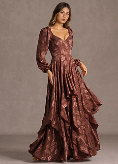Milena Mocha Coco Maxi Dress image1