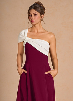 Maxi jurk Nerina Merlot image3
