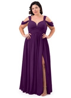 lapis bridesmaid dress