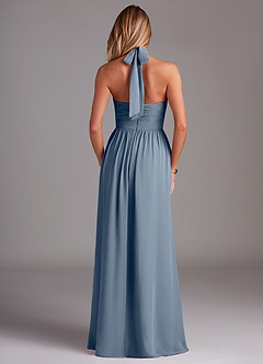 Azazie Avary Bridesmaid Dresses Twilight A-Line Pleated Chiffon Dress image8