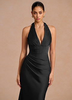 Vestido Negro Largo Lavenia image5