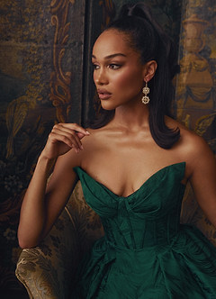 Beata Emerald Midi Dress image5