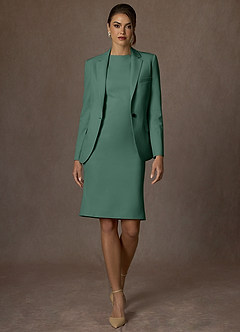 front Kennedy Eucalipto Abito elasticizzato strutturato