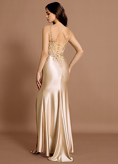 Kleid Zafrina  Champagner image2