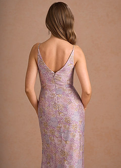 Magda Purple Multi Maxi Dress image5