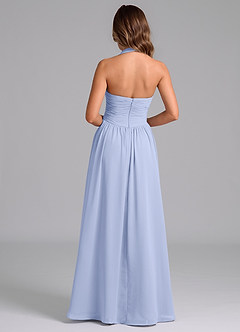 Azazie Darlyn Bridesmaid Dresses Ice A-Line Sweetheart Neckline Chiffon Dress image2
