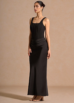 Vestido Negro Largo Serina image3