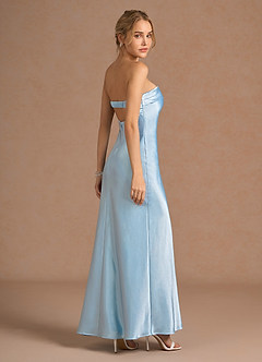 Maëlys Sky Blue Maxi Dress image1