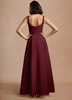 Olivia Wine Maxi Dress image2