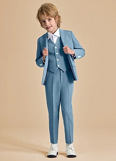front Oliver Garçons Bleu Clair Costume 3 pièces