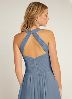 Azazie Claudia Final Sale Twilight A-Line Sweetheart Neckline Chiffon Dress image6