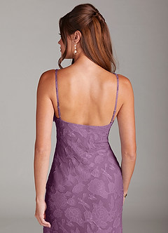 Azazie Tianna Brudtärnklänningar Klä av Tubklänning i Blommig Utbrändhet Spets Blåregn image7