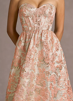 Vestido Rosado Largo Ylina image6