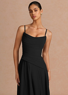 Robe Midi Noir Gabriela image6