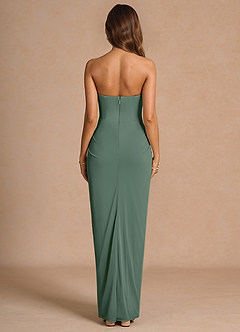 Vestido Eucalipto Largo Anais image2