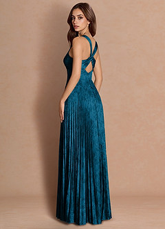 Tatiana Oranje Rood Maxi jurk image2