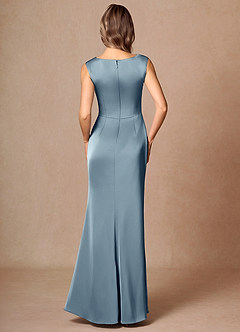 Maxi jurk Elara Poederblauw image2