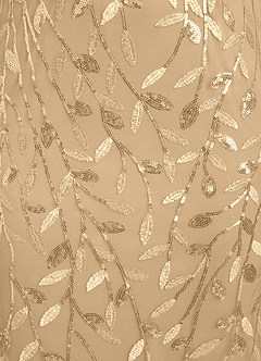 Azazie Arizona Mother of the Bride Dresses Champagne Sheath Lace Tulle Dress image6