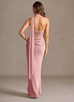 Leonore Light Pink Maxi Dress image3