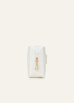 front Initial Letter Cosmetic Bag