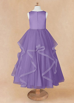 Azazie Sofia Flower Girl Dresses Tahiti A-Line Beaded Tulle Dress image9