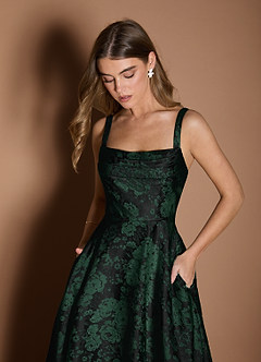 Lilla Emerald Black Maxi Dress image6