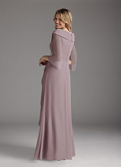 Azazie Jaycee Mother of the Bride Dresses Dusk A-Line Chiffon Dress image2