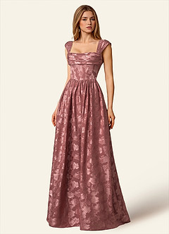 Briar Roses Millésime Robe de bal longue plissée image7